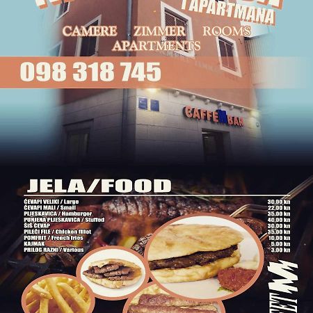 Buffet M Apartments&Rooms Obrovac Exterior foto